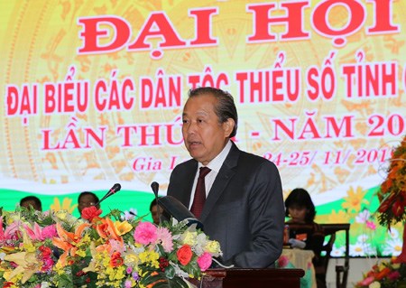 Phó Thủ tướng Thường trực dự Đại hội các dân tộc thiểu số tỉnh Gia Lai - ảnh 1